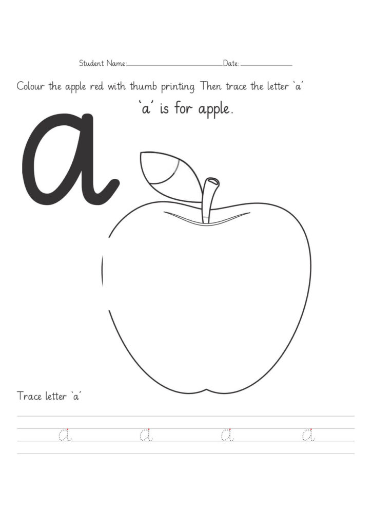 letter a page 0002